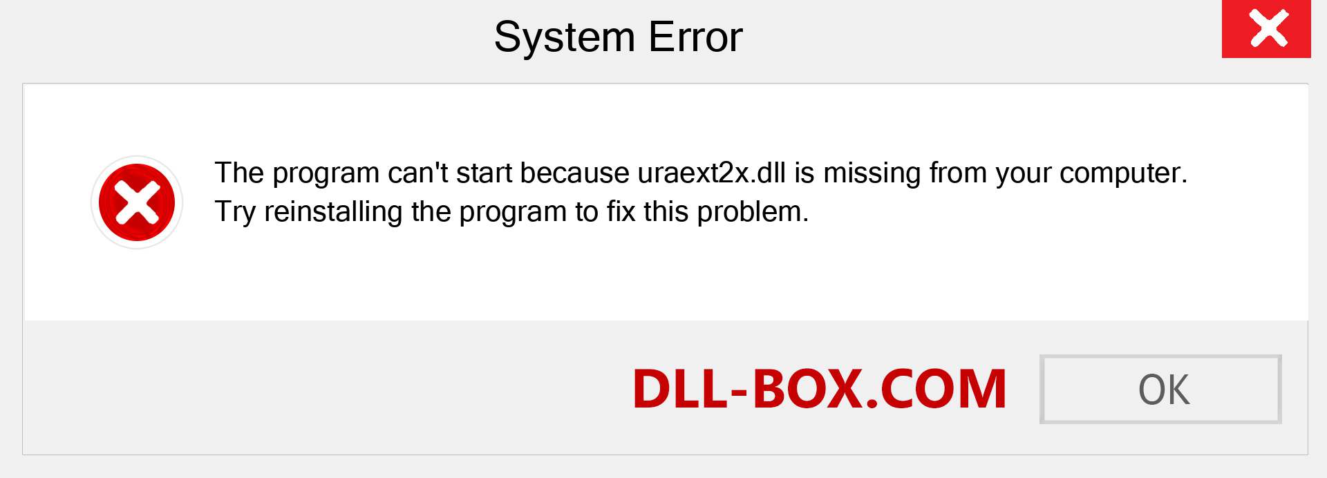  uraext2x.dll file is missing?. Download for Windows 7, 8, 10 - Fix  uraext2x dll Missing Error on Windows, photos, images
